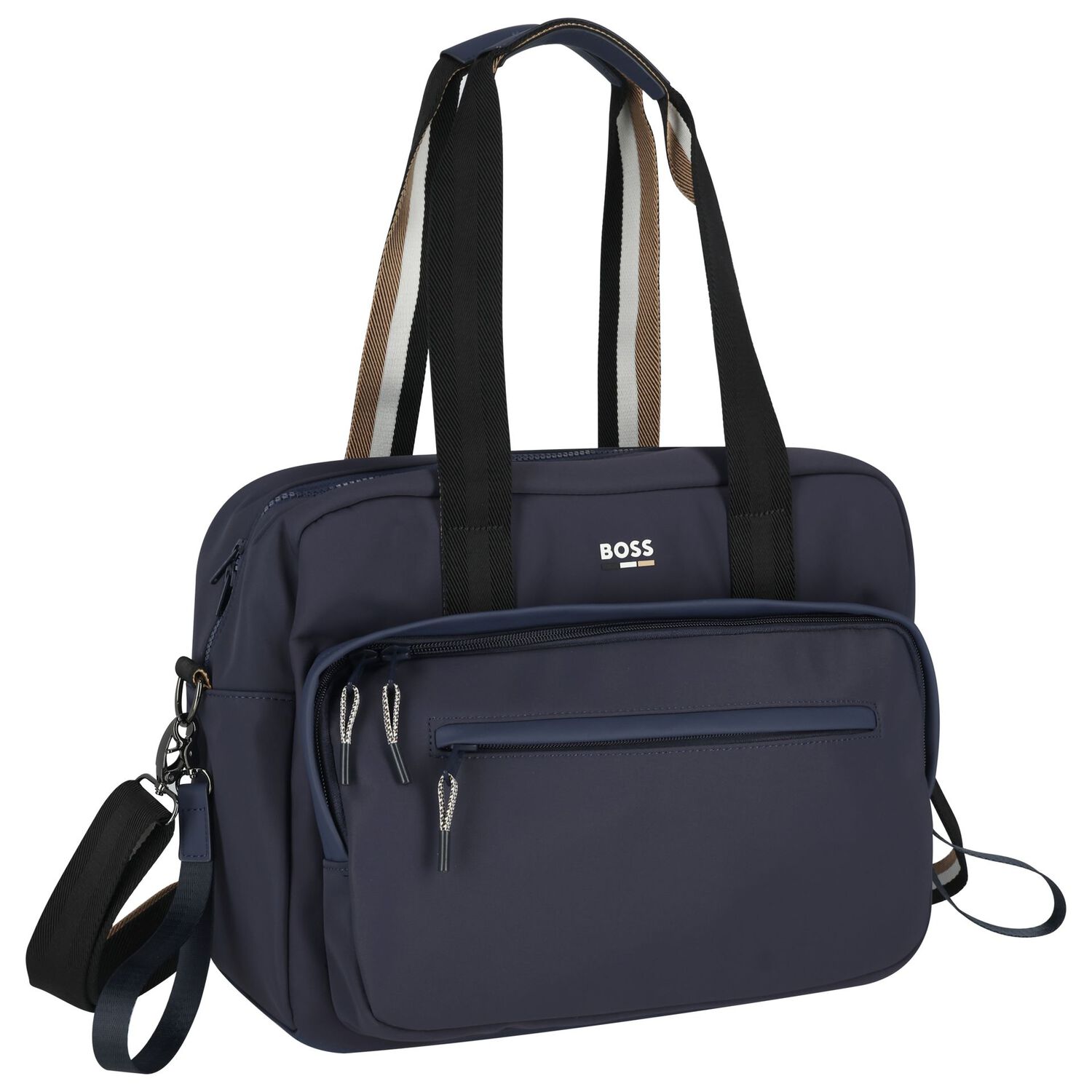 Navy Blue Logo Baby Changing Bag, 1, hi-res