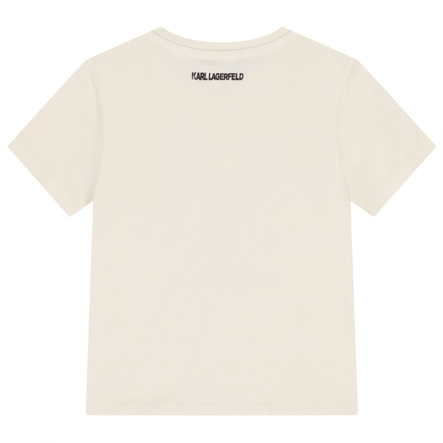 Girls Ivory Ikonik T-Shirt, 1, hi-res