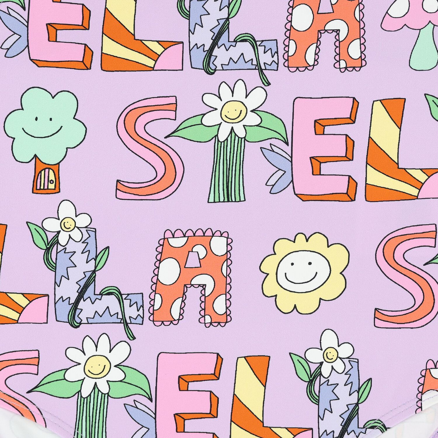 Girls Purple Swimsuit, 1, hi-res image number null