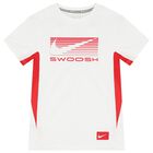 Boys White & Red Logo T-Shirt, 3, hi-res