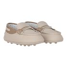 Baby Boys Beige Moccasins, 1, hi-res