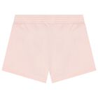 Girls Pink Sequins Shorts, 1, hi-res