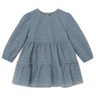 Younger Girls Blue Tulle Dress, 3, hi-res