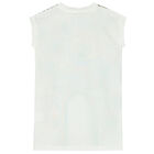 Girls Ivory Graphic Dress, 1, hi-res