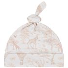 White & Beige Africa Babygrow Gift Set, 3, hi-res