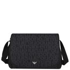 Black Logo Baby Changing Bag, 1, hi-res