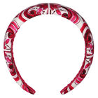 Girls Ivory & Pink Majolica Headband, 1, hi-res