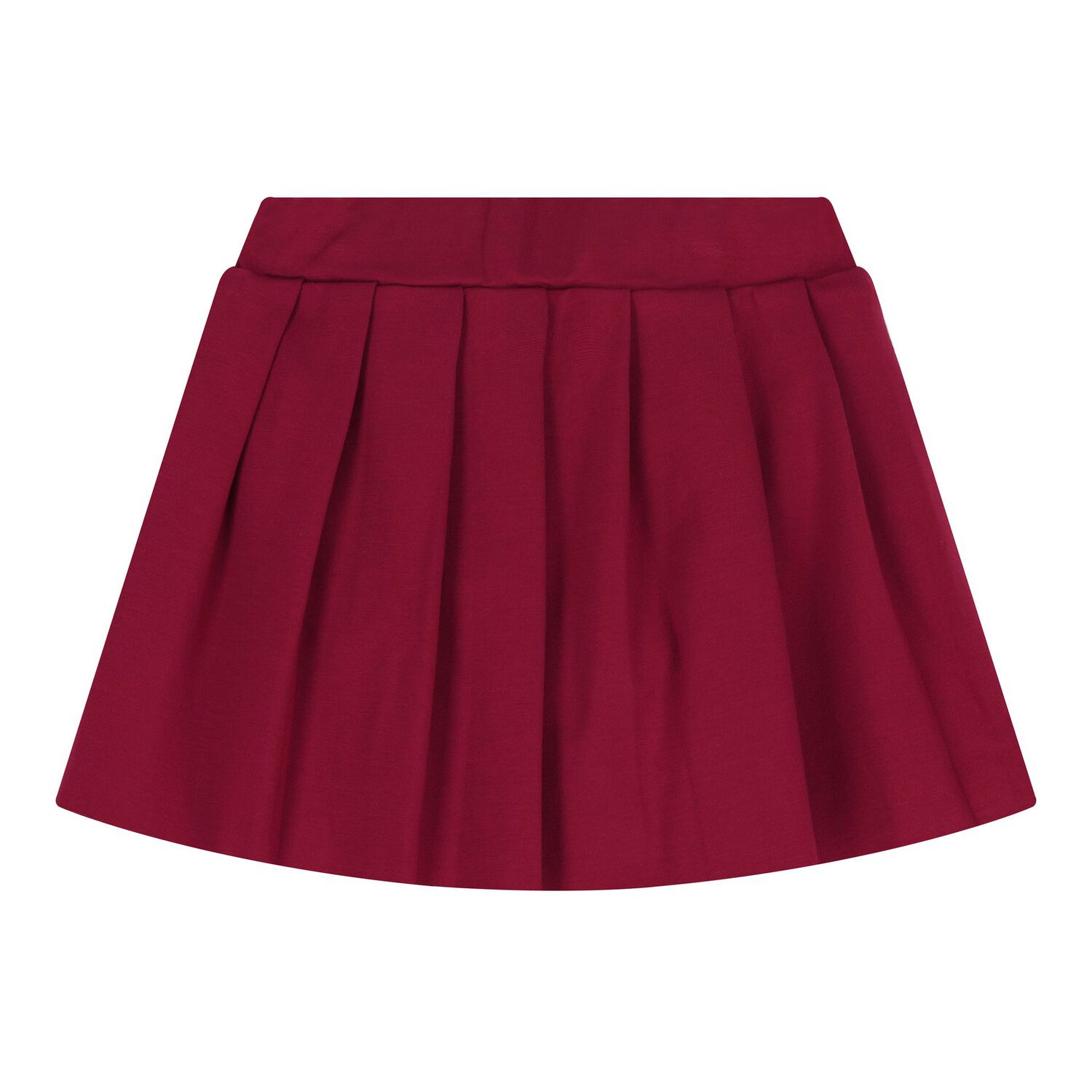 Baby Ivory & Burgundy Teddy Bear Skirt Set, 1, hi-res