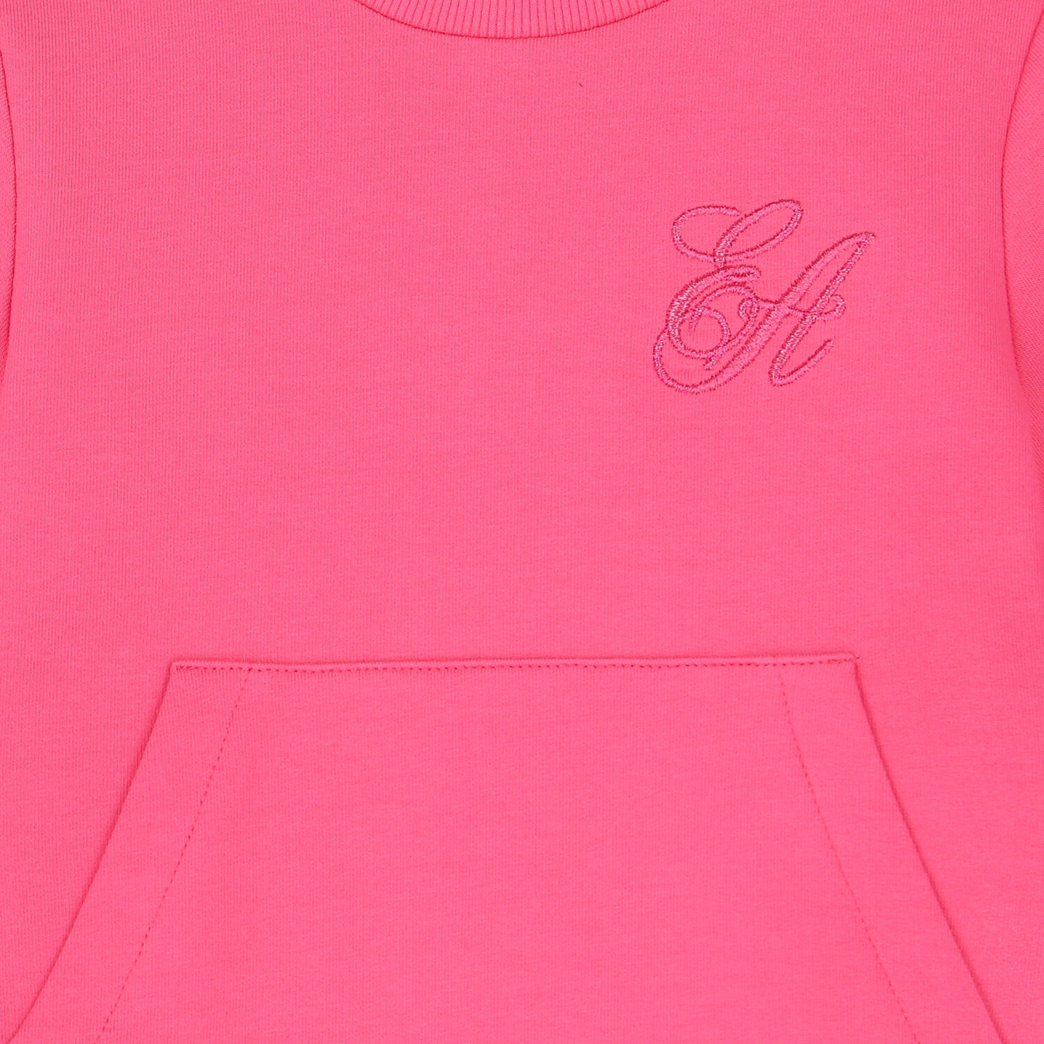 Younger Girls Pink Logo Dress, 1, hi-res image number null