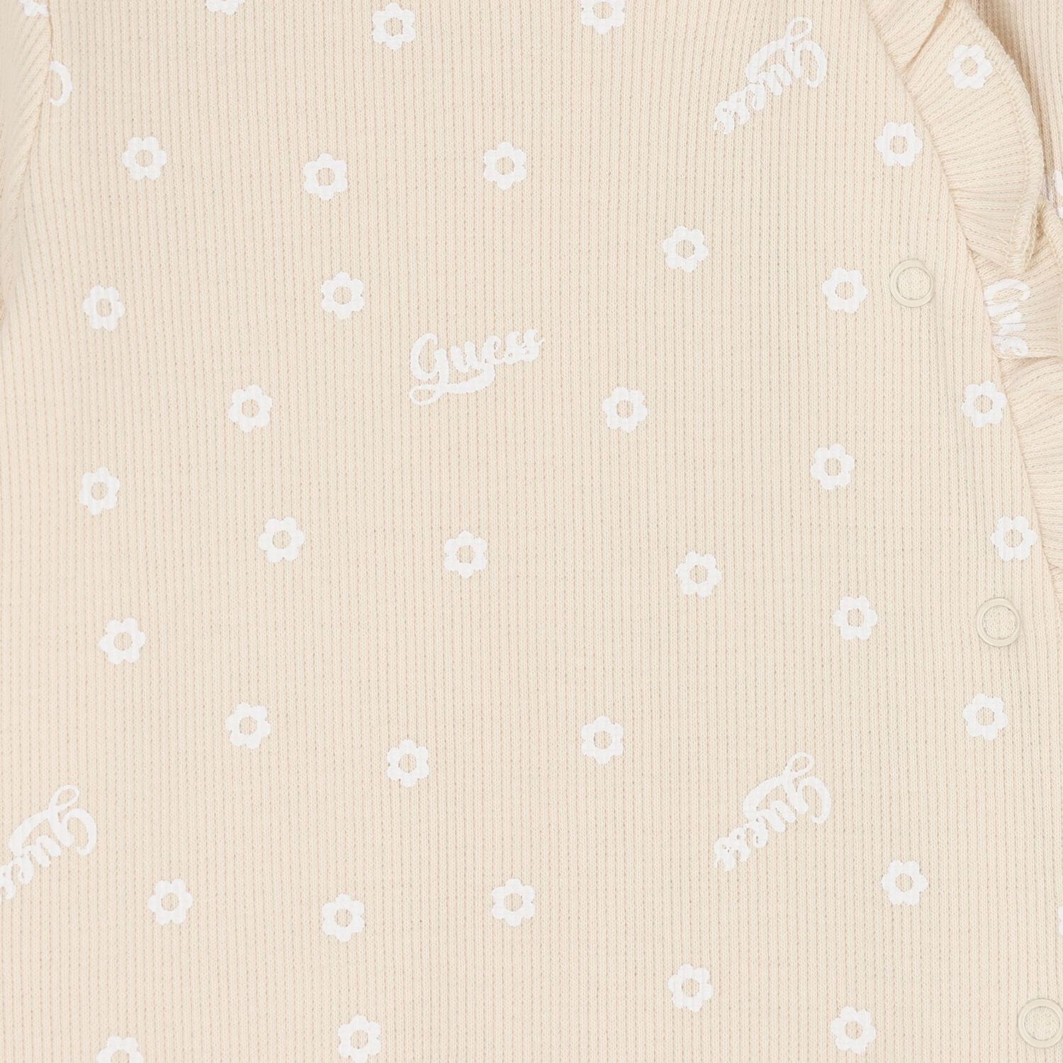 Baby Girls Beige Floral Babygrow Gift Set, 1, hi-res