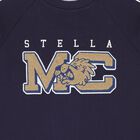 Boys Navy Blue Tiger Logo Sweatshirt, 1, hi-res