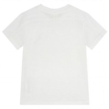 Boys White Logo T-Shirt