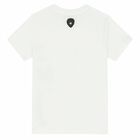 Boys White Logo T-Shirt, 1, hi-res