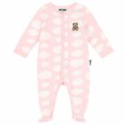 Pink Cloud Logo Babygrows (2 Pack), 3, hi-res