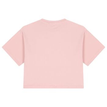Girls Pink Logo T-Shirt