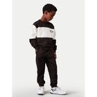 Boys Black & Ivory Logo Tracksuit, 1, hi-res