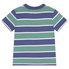 Baby Boys Blue & Green Polo Bear Shorts Set, 1, hi-res