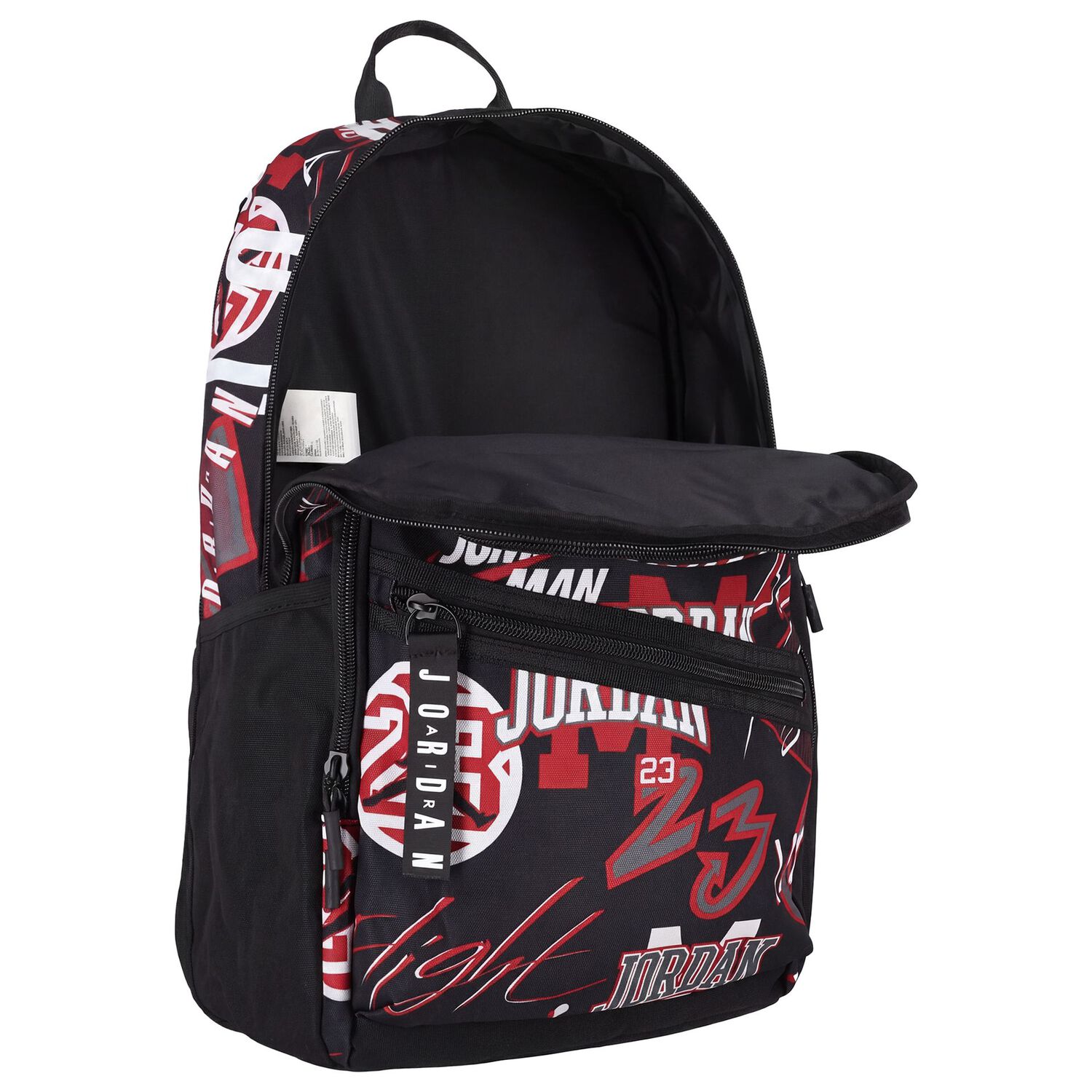Red Jumpman Logo Backpack, 2, hi-res