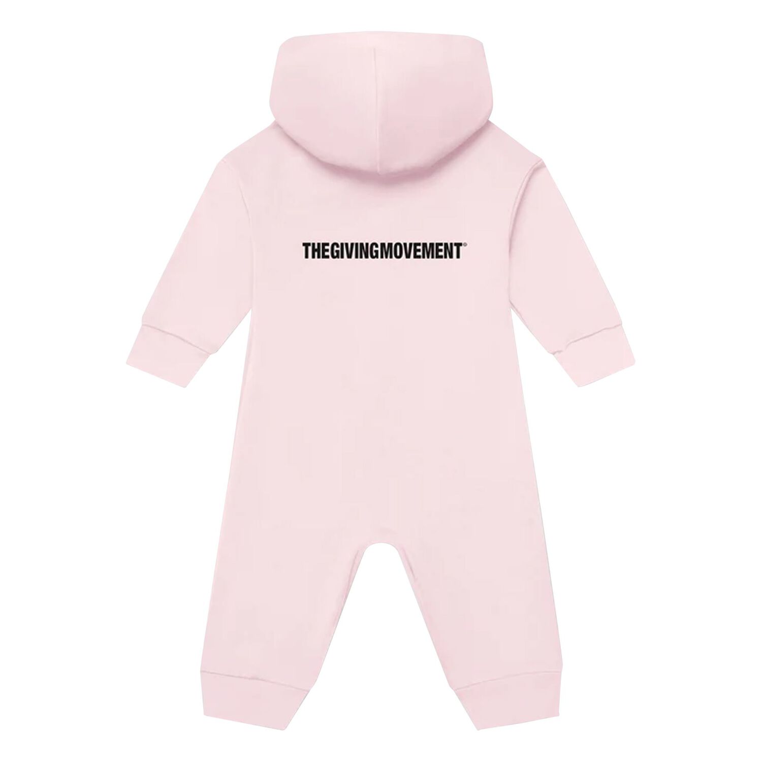 Girls Pink Logo Softskin Baby Romper, 2, hi-res