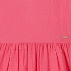 Girls Pink Flared Dress, 1, hi-res