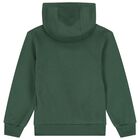 Green Logo Hooded Top, 3, hi-res