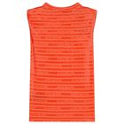 Girls Orange Logo Dress, 1, hi-res