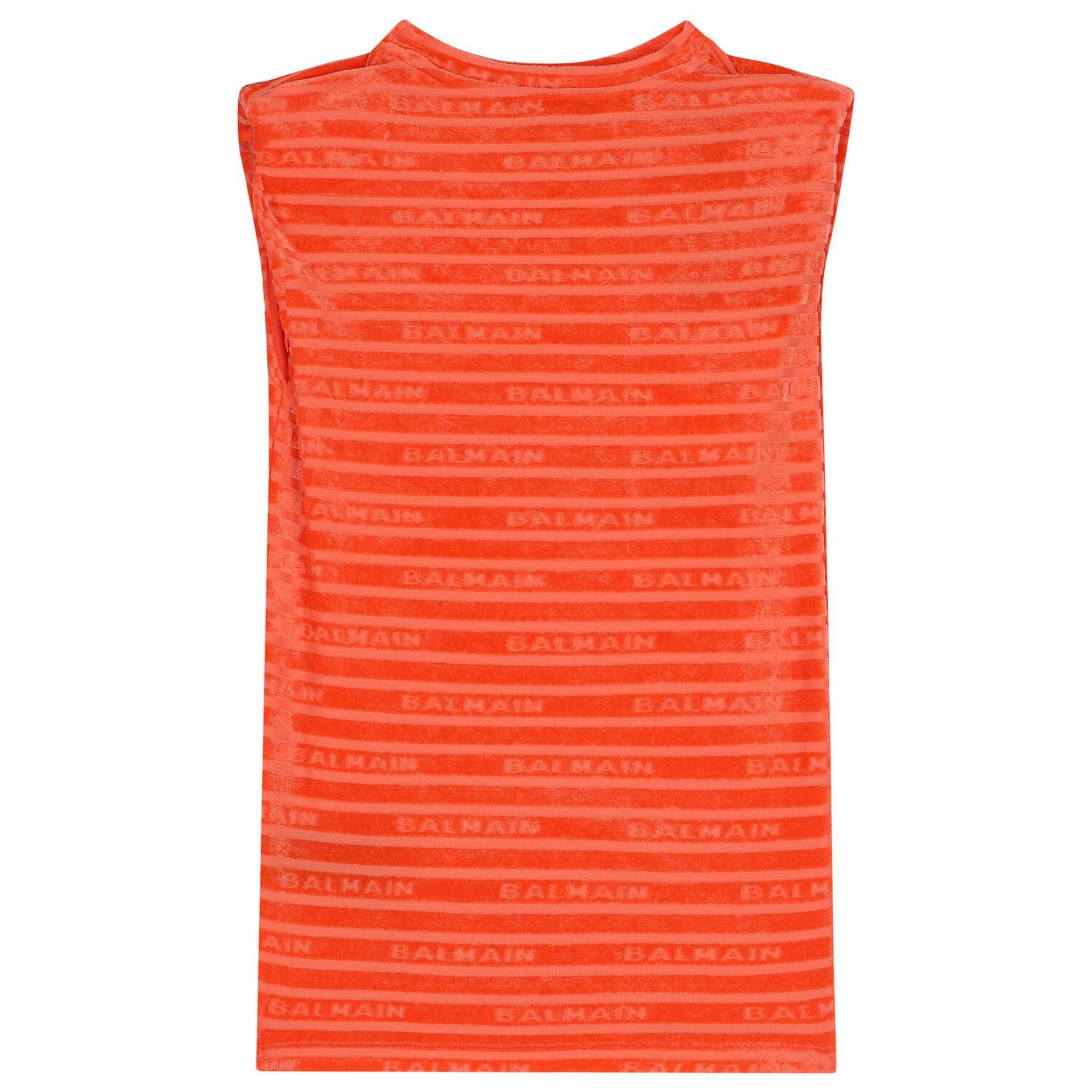 Girls Orange Logo Dress, 1, hi-res