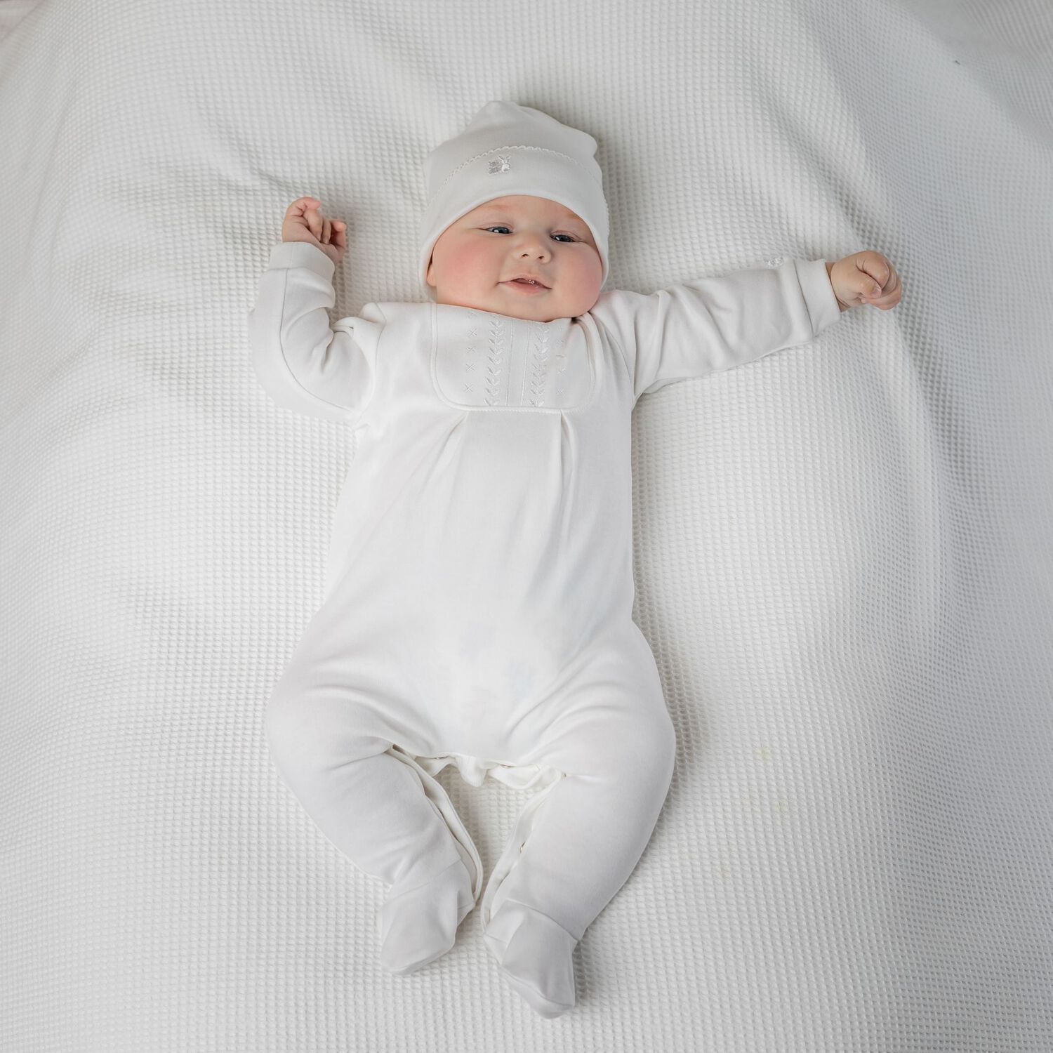 Baby White Babygrow Set, 1, hi-res image number null