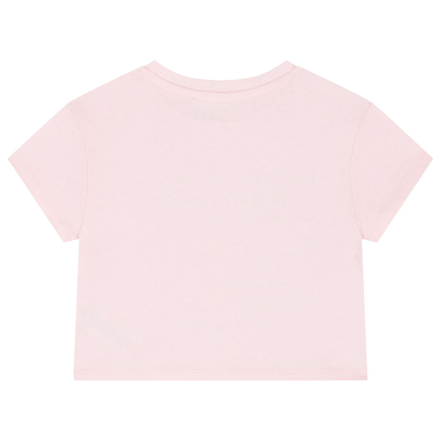 Girls Pink Logo T-Shirt, 2, hi-res image number null
