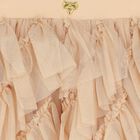Girls Gold Glitter Ruffle Tulle Skirt, 1, hi-res