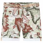 Boys Geo Map Shorts, 1, hi-res