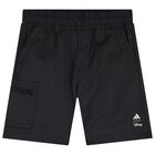Boys Red & Black Disney Shorts Set, 1, hi-res