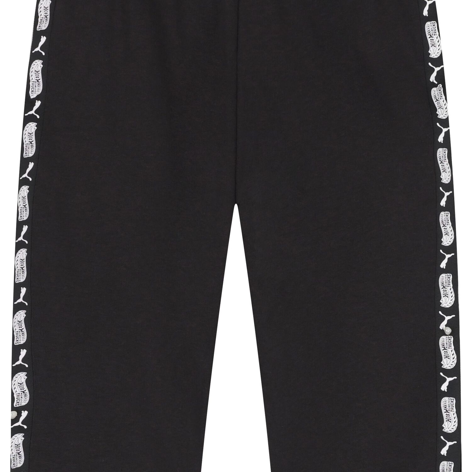 Boys Black Hot Wheels logo Joggers, 1, hi-res