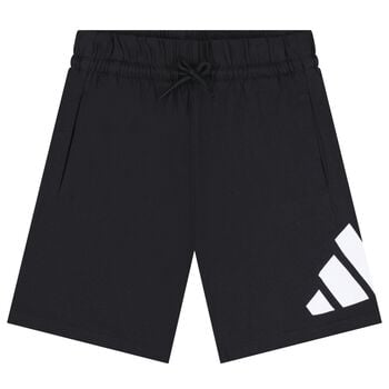 Black Logo Shorts