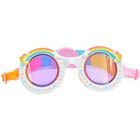 Girls Rainbow Swimming Goggles, 1, hi-res