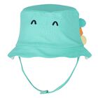 Baby Boys Ivory & Green Dungaree & Hat Set, 2, hi-res