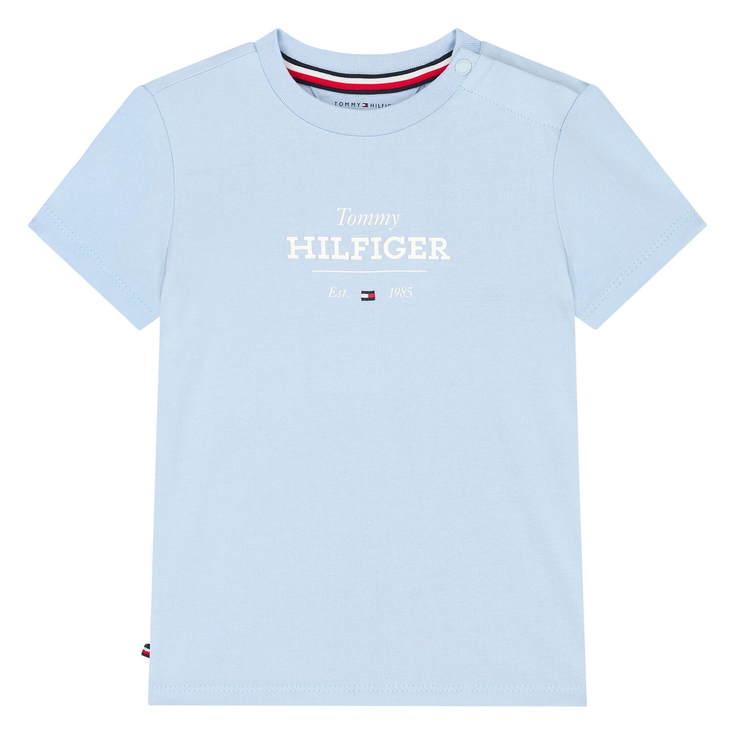 Younger Boys Blue Cotton Shorts Set, 2, hi-res