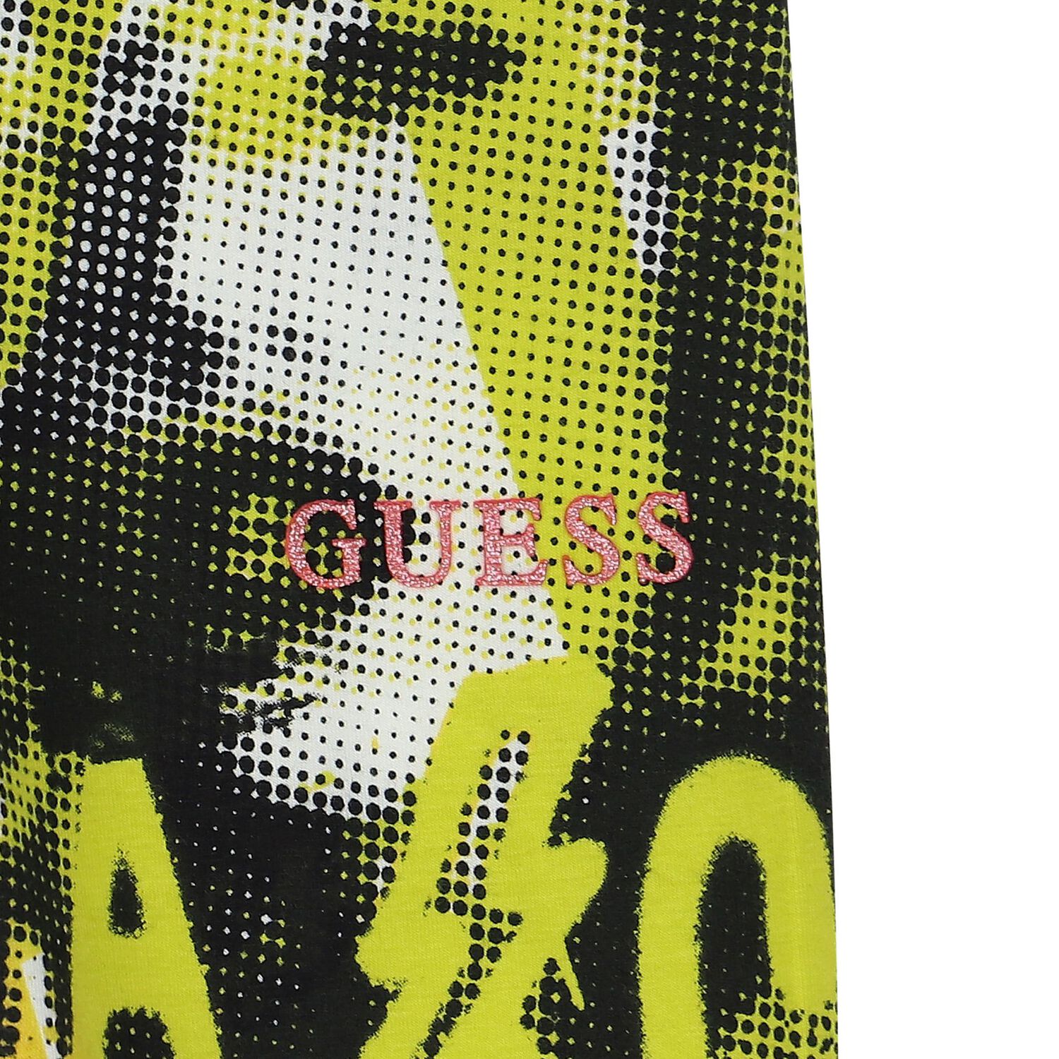 Girls Multi-Coloured Logo Leggings, 1, hi-res