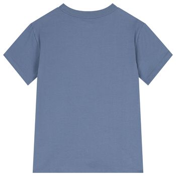 Boys Blue Logo T-Shirt