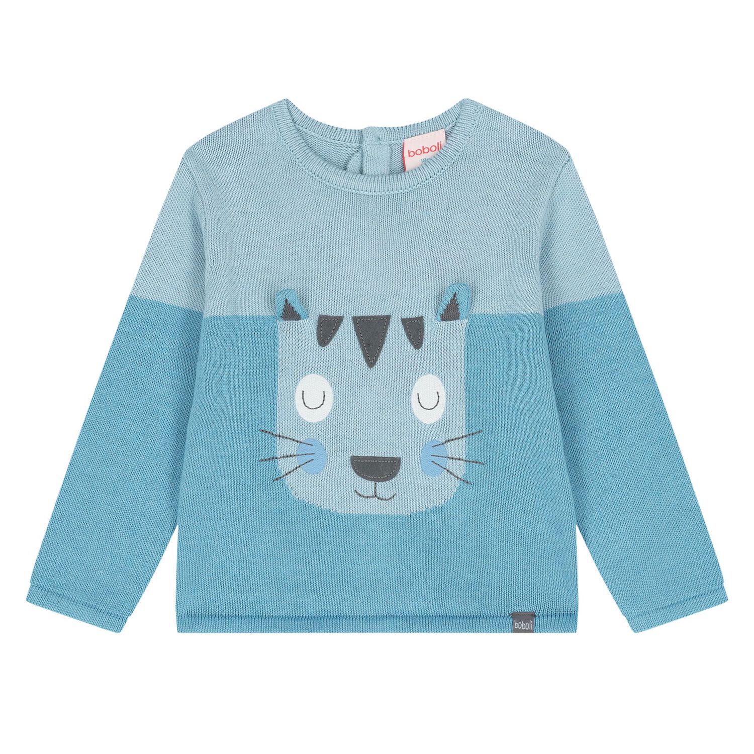 Younger Boys Blue & Grey Tracksuit, 1, hi-res image number null