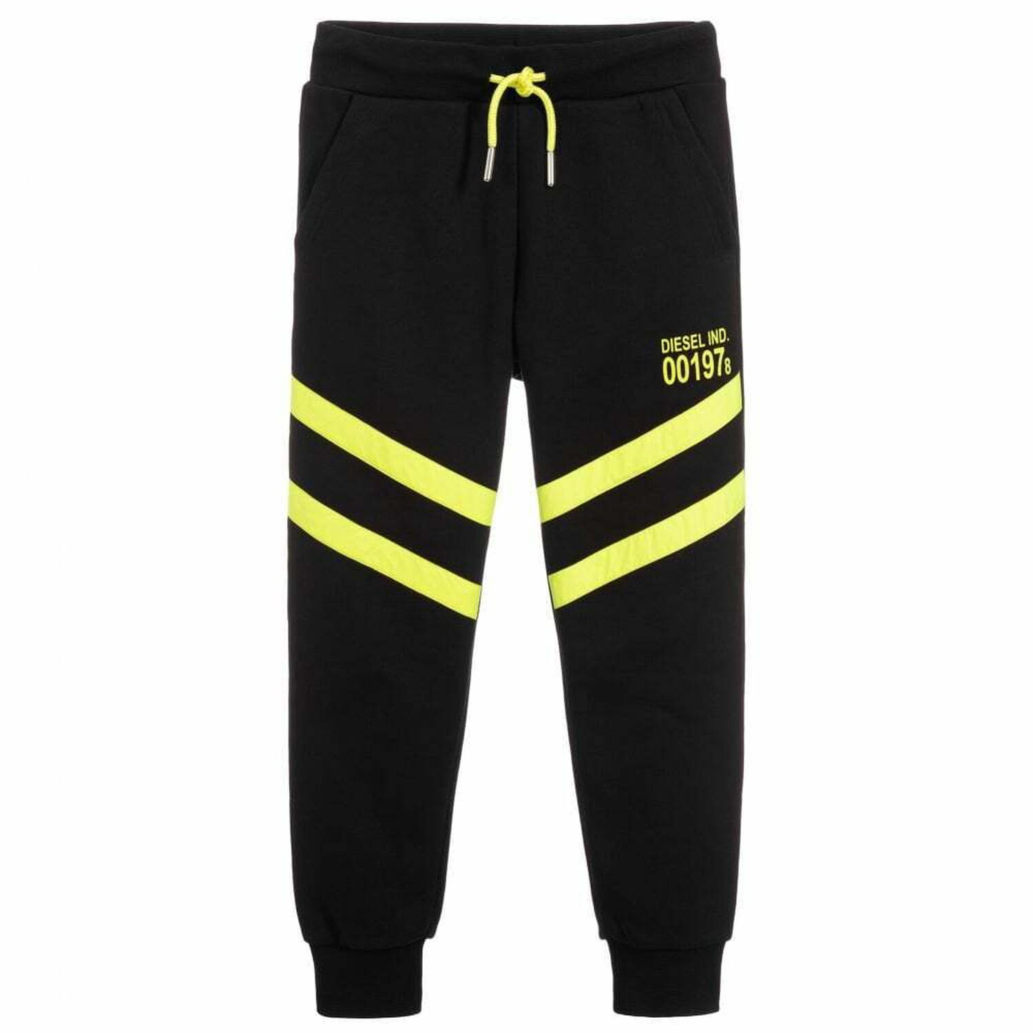 Boys Black Logo Joggers, 1, hi-res image number null