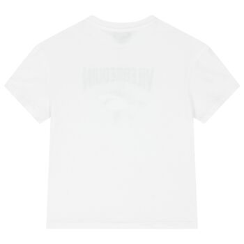 Boys White Shark T-Shirt
