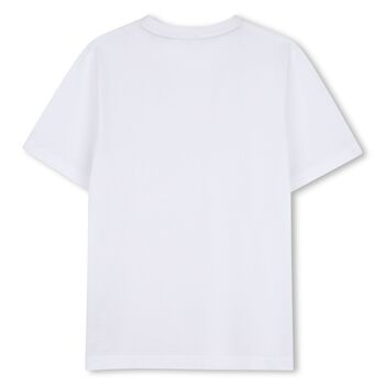 Boys White Logo T-Shirt