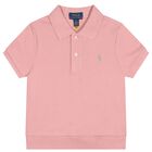 Girls Pink Logo Skort Set, 1, hi-res