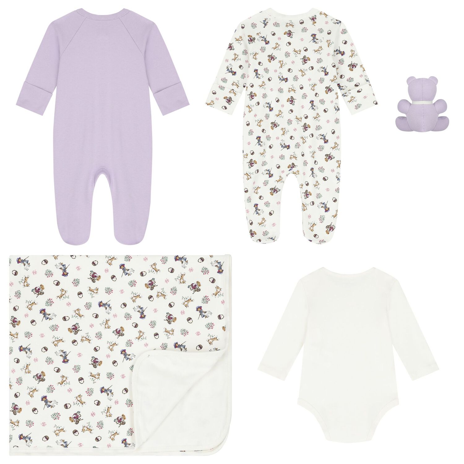 Baby Girls Multicoloured Logo Gift Set, 1, hi-res