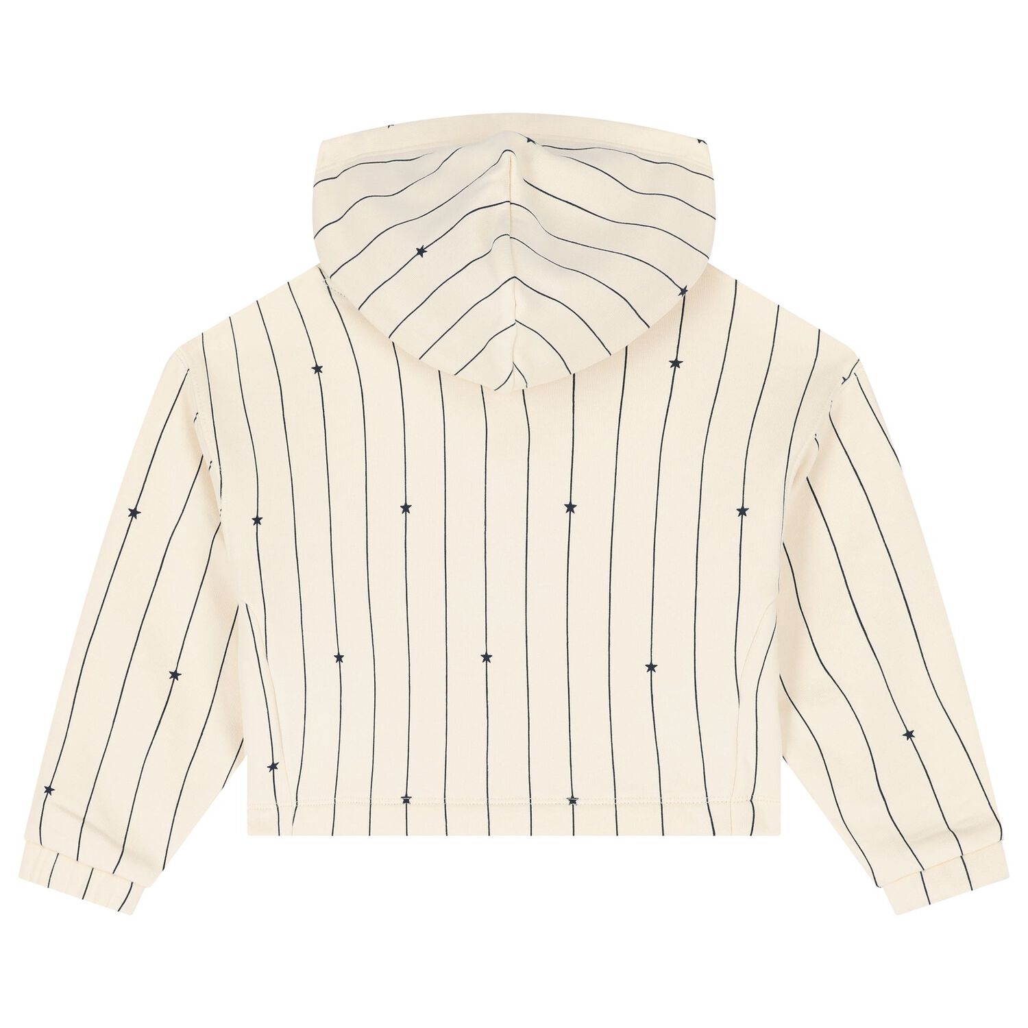 Girls Ivory Logo Hooded Top, 1, hi-res image number null