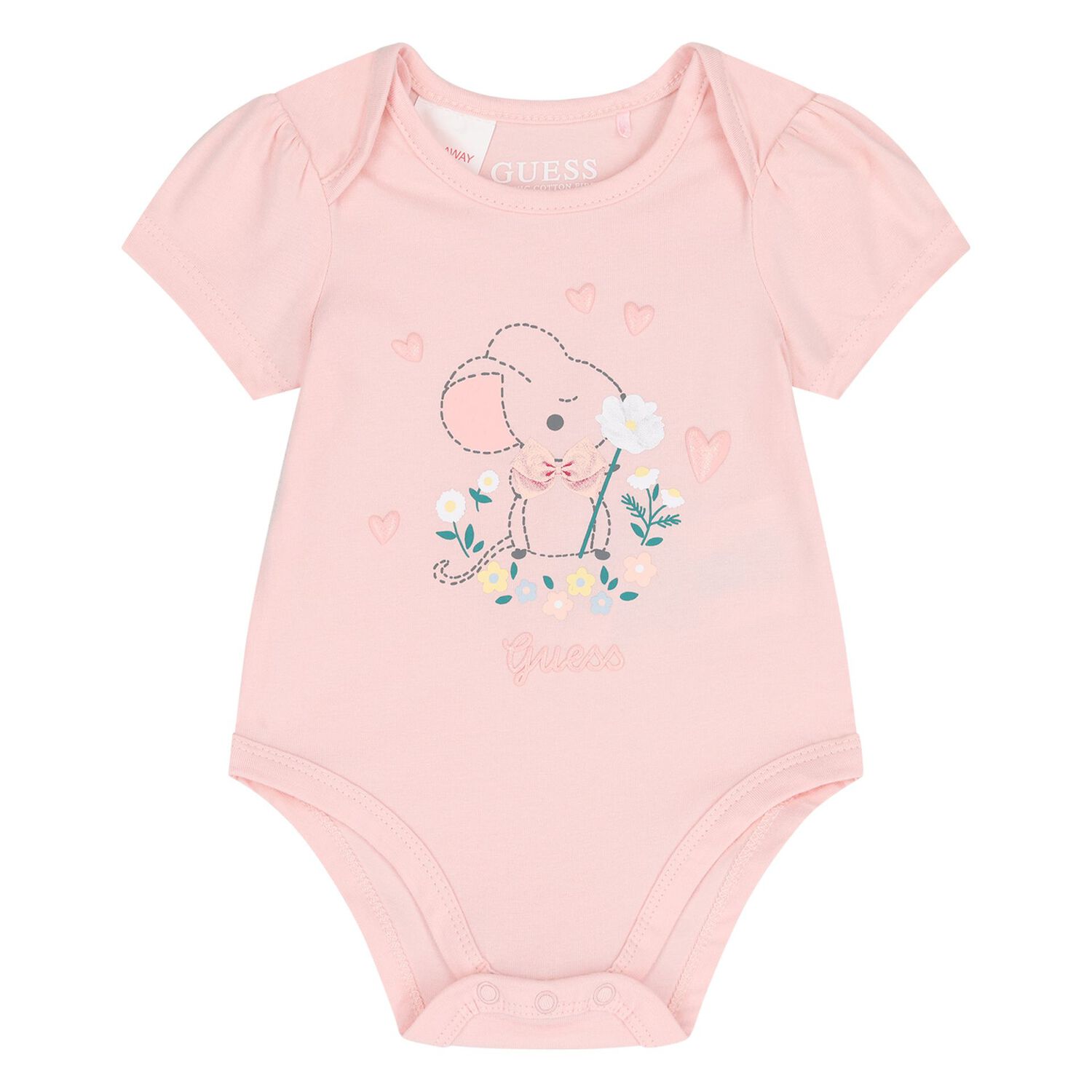 Baby Girls Beige Logo Tracksuit ( 3 Piece ), 1, hi-res