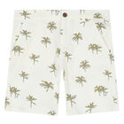 Boys Navy & Ivory Logo Shorts Set, 1, hi-res