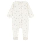 Baby Boys White & Green Train Babygrows ( 2-Pack ), 3, hi-res