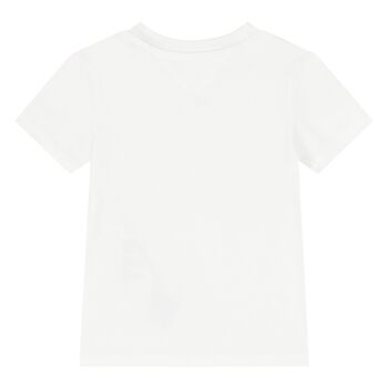 Baby Boys White Logo T-Shirt